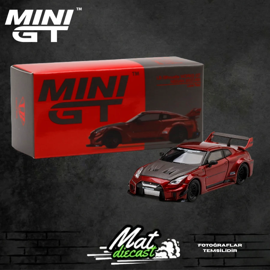 MINIGT 191 LB-Silhouette WORKS GT NISSAN 35GT-RR Ver.1 Lava Red