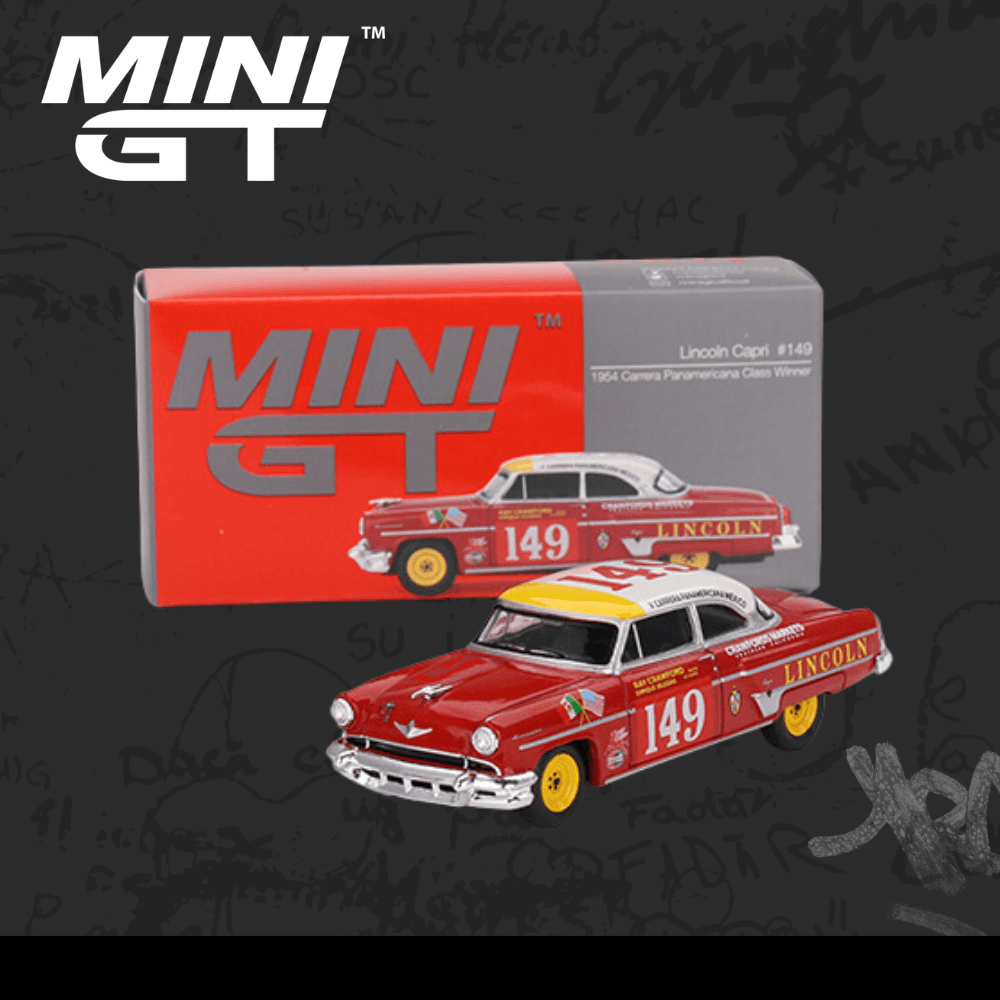 Mini Gt 611 Lincoln Capri 1954 Carrera Panamericana Class Winner #149