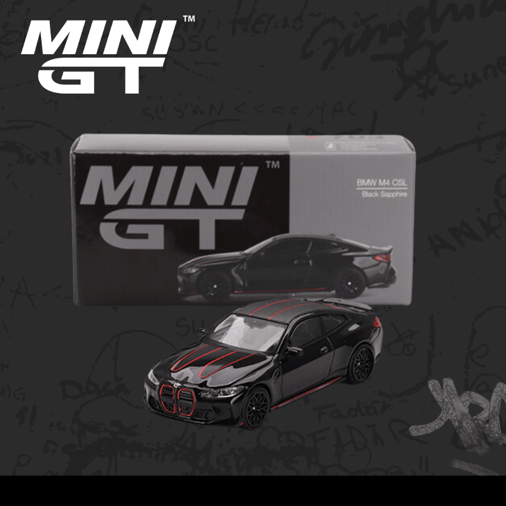Mini Gt 703 BMW M4 CSL Black Sapphire