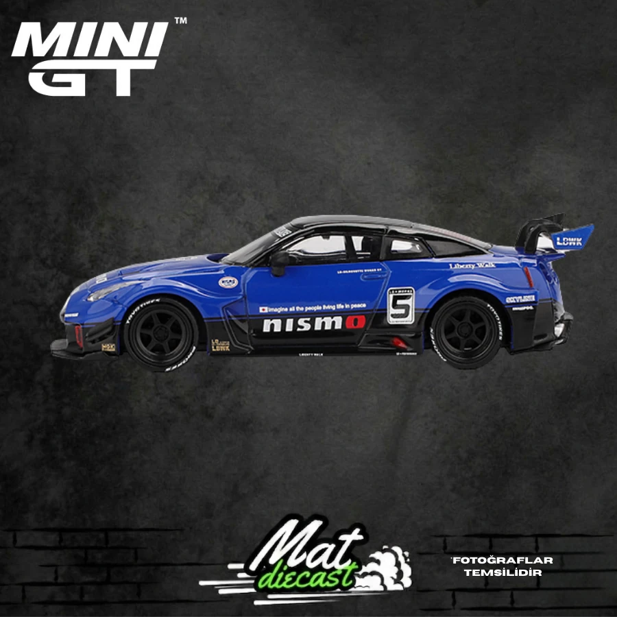 MINIGT 1124 LB-Silhouette WORKS GT NISSAN 35GT-RR Ver.2 Blue