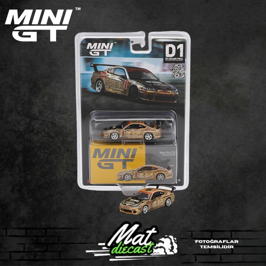 MINIGT 714 BLISTER Nissan Silvia (S15) Top Secret D1GP