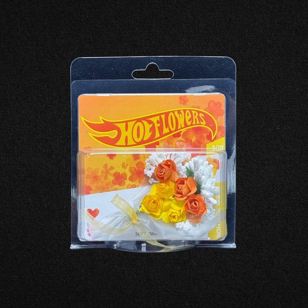 Hot Flowers Soft - Orange
