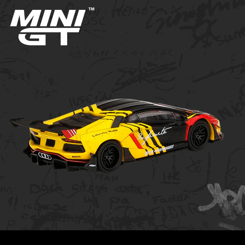 Mini Gt 329 LB★WORKS Aventador Limited Edition Infinite