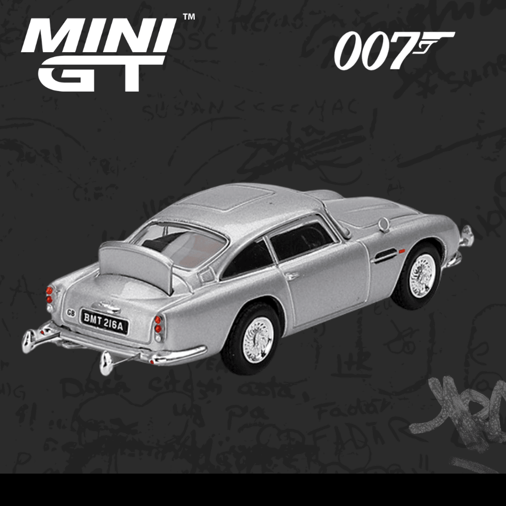 Mini GT 900 Aston Martin DB5 James Bond “Goldfinger” / English Blister Paket 