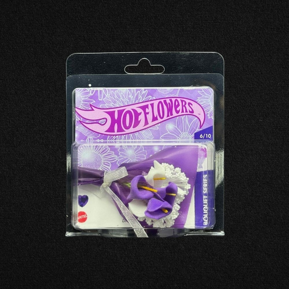 Hot Flowers Dark Purple