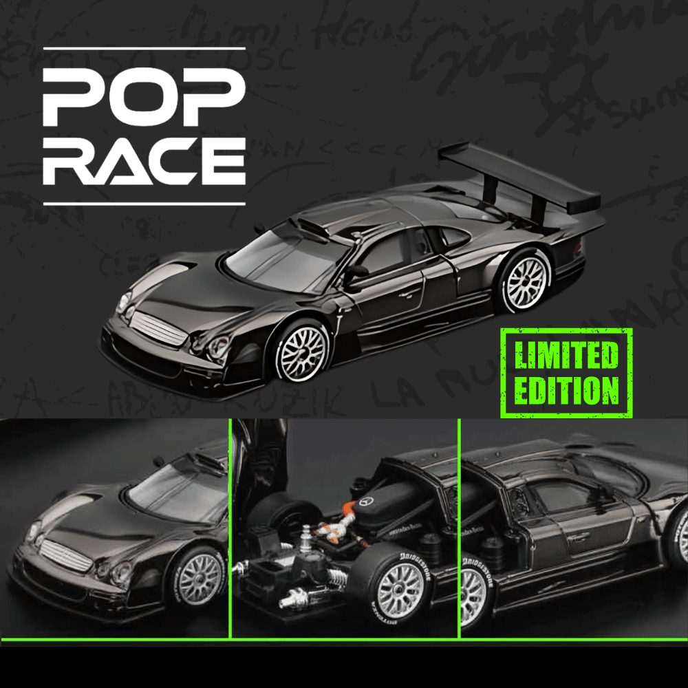 Pop Race Dinner Exclusive MERCEDES-BENZ CLK AMG GTR-Jelatinsiz