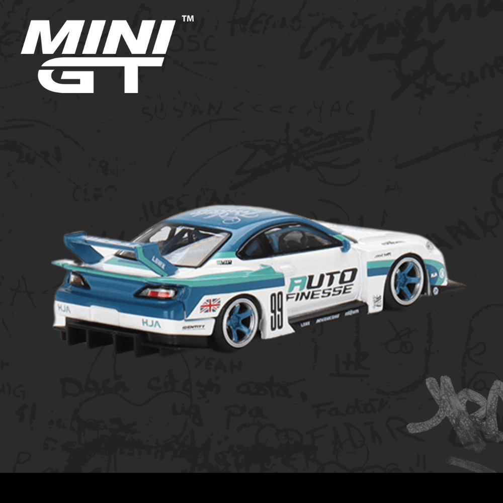 Mini Gt 490 Nissan LB-Super Silhouette S15 SILVIA Auto Finesse ( Açık Kutulu Hatasız )
