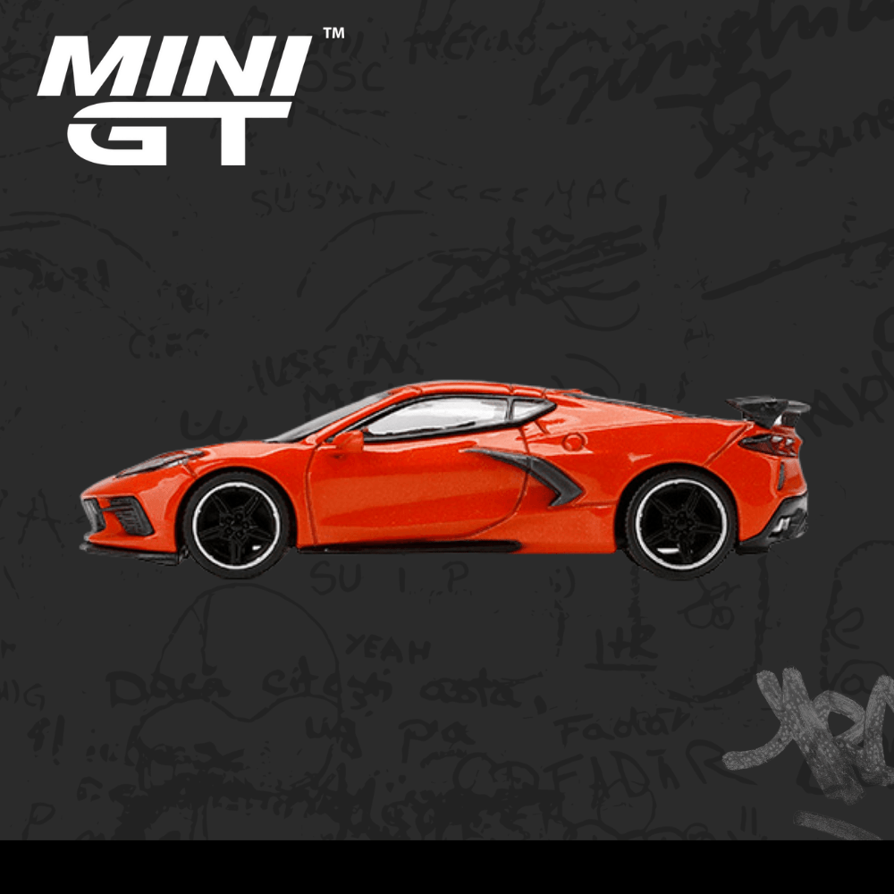 Mini Gt 227 Chevrolet Corvette Stingray Sebring Orange Tintcoat