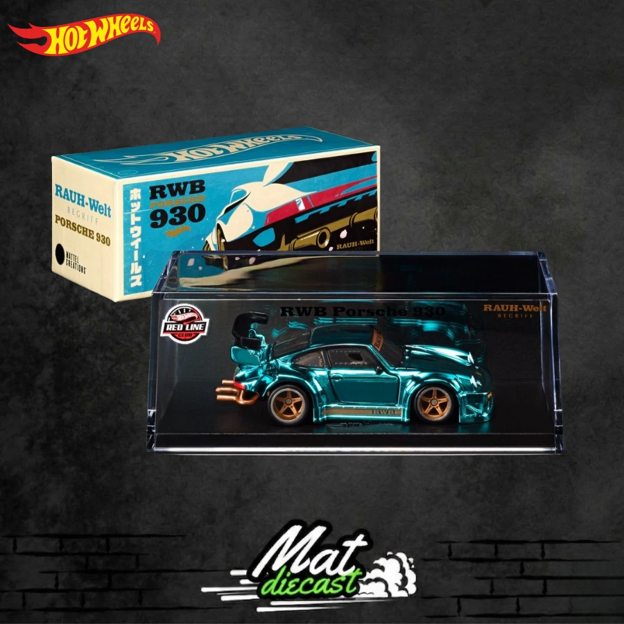 Hot Wheels RLC Exclusive RWB Porsche 930 Blue