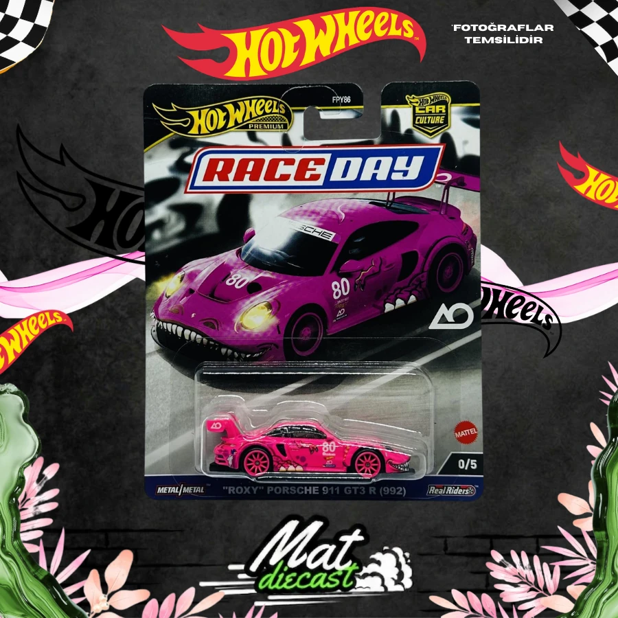HOT WHEELS CHASE ROXY PORSCHE 911 GT3 RS (992)