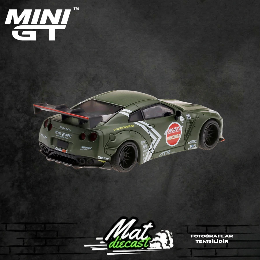 minigt ゼロファイター　GT-R R35 MINIGT 7 LB☆WORKS Nissan GT-R (R35) Zero Fighter Special
