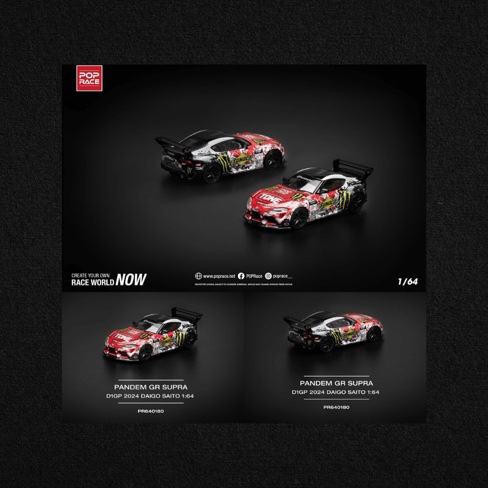 Pop Race Toyota Supra Tr-64-180