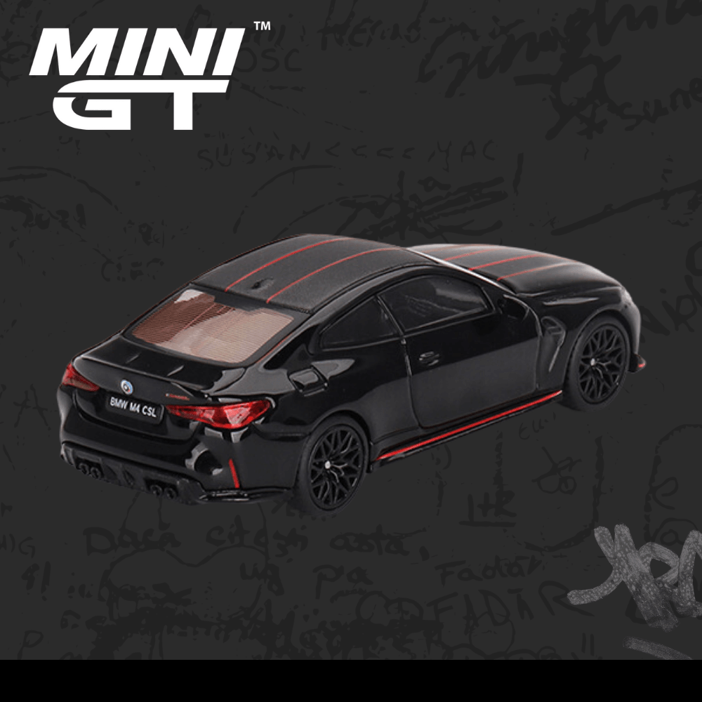 Mini Gt 703 BMW M4 CSL Black Sapphire