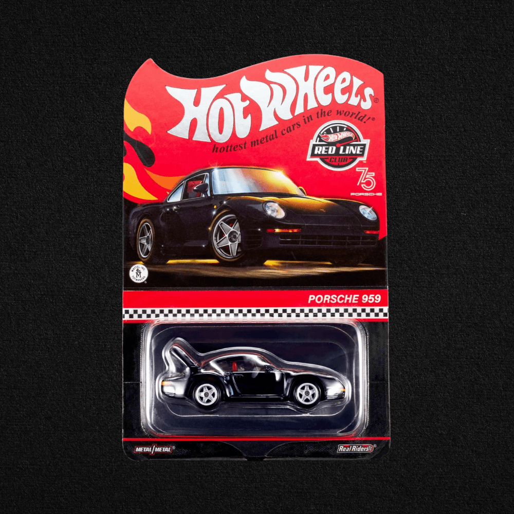 Hot Wheels Collectors RLC Exclusive 1986 Porsche 959 Black