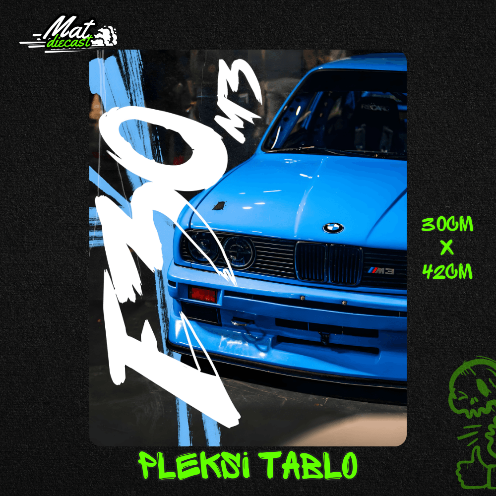 PLEKSİ TABLO ÇEŞİTLERİ BMW
