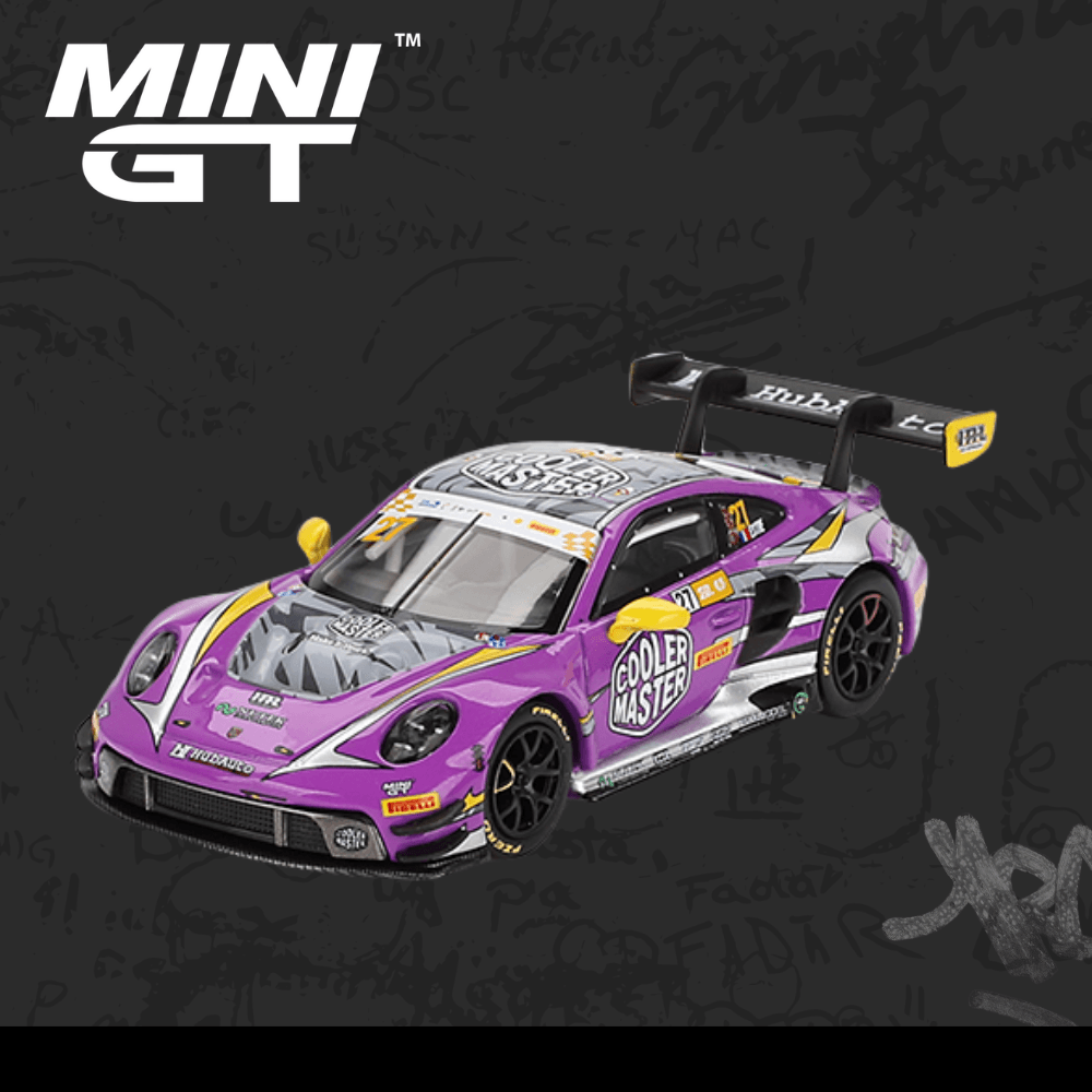 Mini GT 793 Porsche 911 GT3 R #27 HubAuto Racing 2023 FIA GT World Cup 70th Macau Grand Prix 