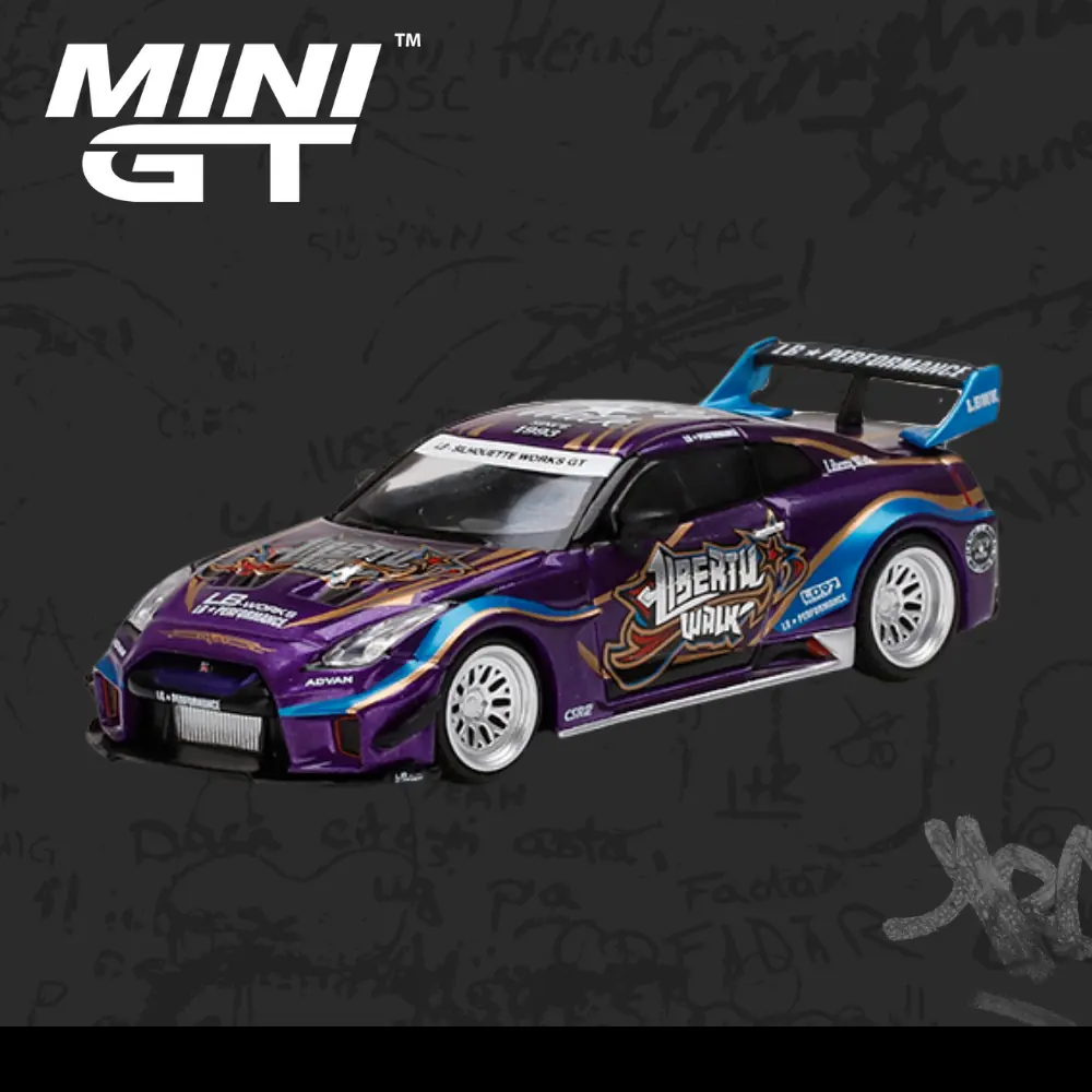 Mini Gt 245 LB-Silhouette WORKS GT NISSAN 35GT-RR Ver.1-Matdiecast