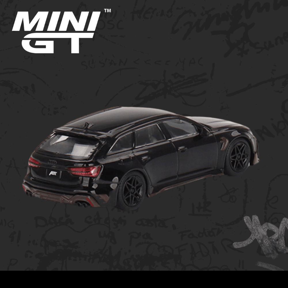 Mini Gt 514 ABT Audi RS6 Johann Abt Signature Edition Black
