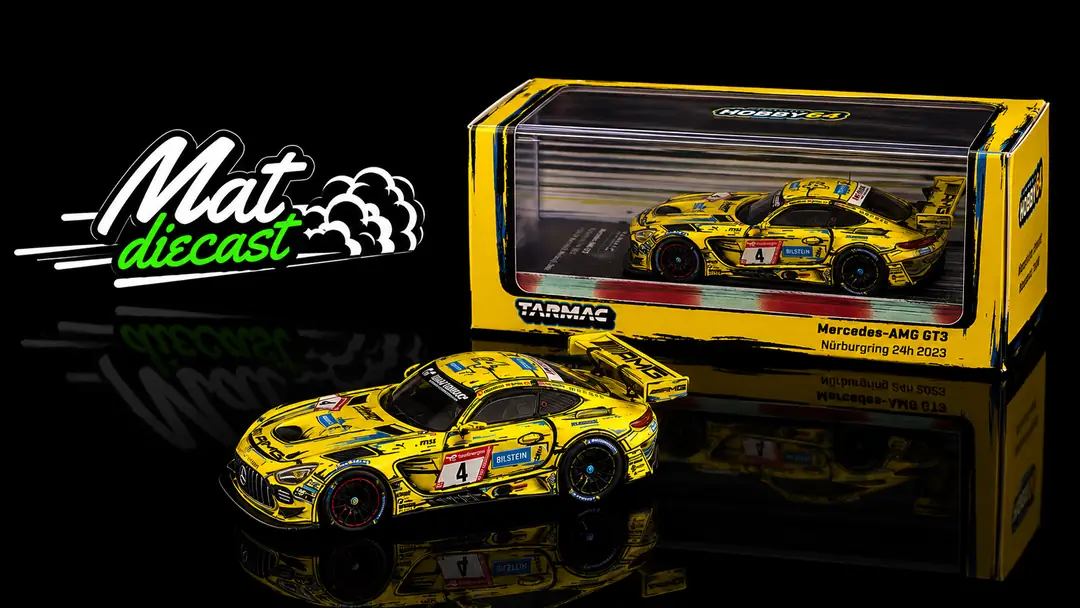 Tarmac Works 1/64 Mercedes-AMG GT3 Nürburgring 24h 2023 #02
