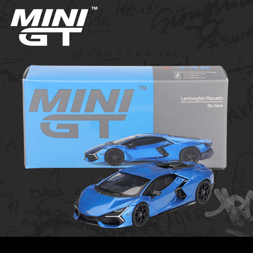 Mini Gt 748 Lamborghini Revuelto Blu Eleos