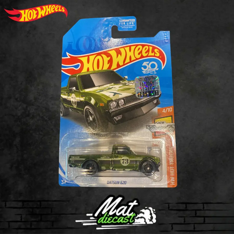 HOT WHEELS STH DATSUN 620 GREEN