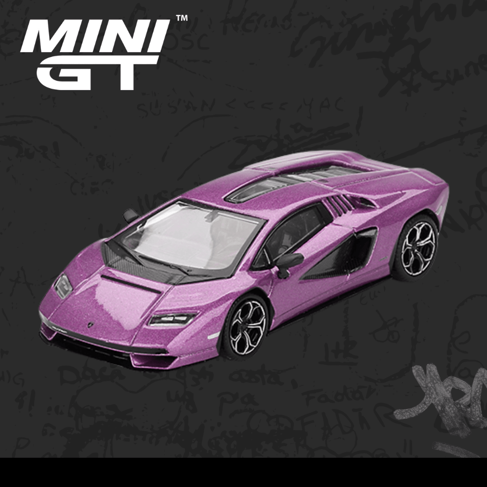 Mini GT 865 Lamborghini Countach LPI 800-4 Viola 30th 