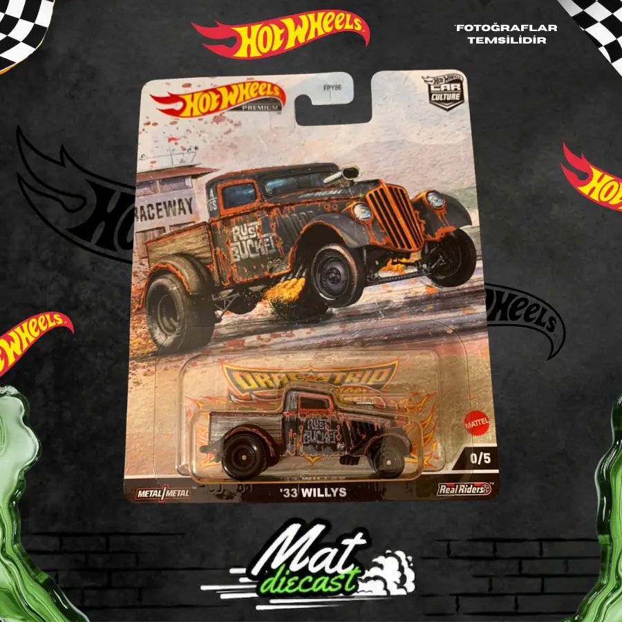 HOT WHEELS CHASE 33 WILLYS