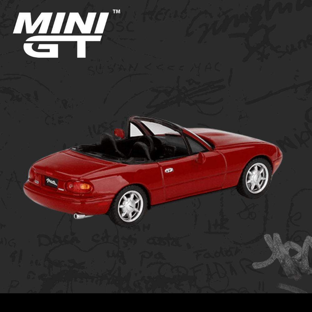 Mini Gt 288 Mazda Miata MX-5 (NA) Classic Red