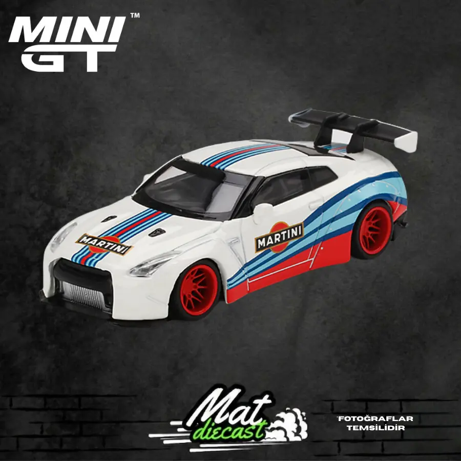 MINI GTLB★WORKSNissanGT-R Martini Racing MINIGT 133 LB WORKS Nissan GT-R (R35) Martini Racing