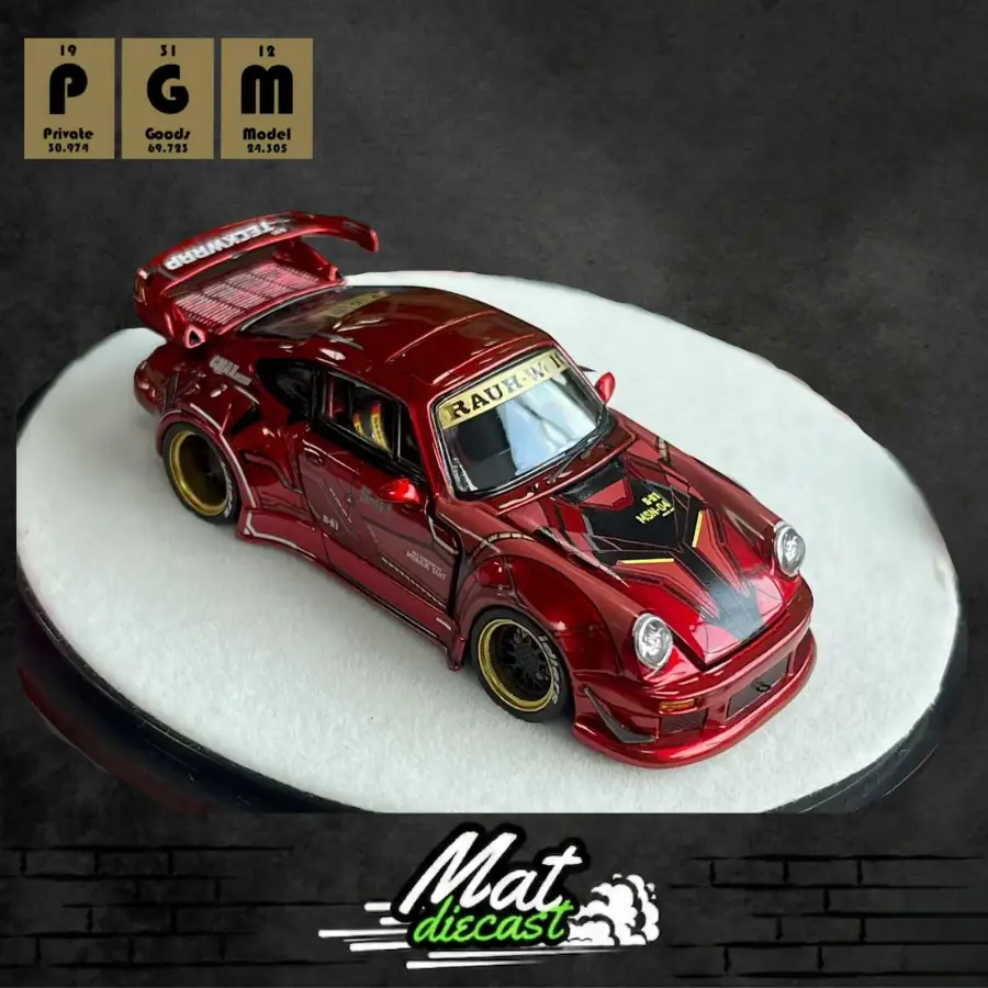 PGM X APA XPO Exclusive 1:64 Scale RWB 930 Metallic Red TÜRKÇE