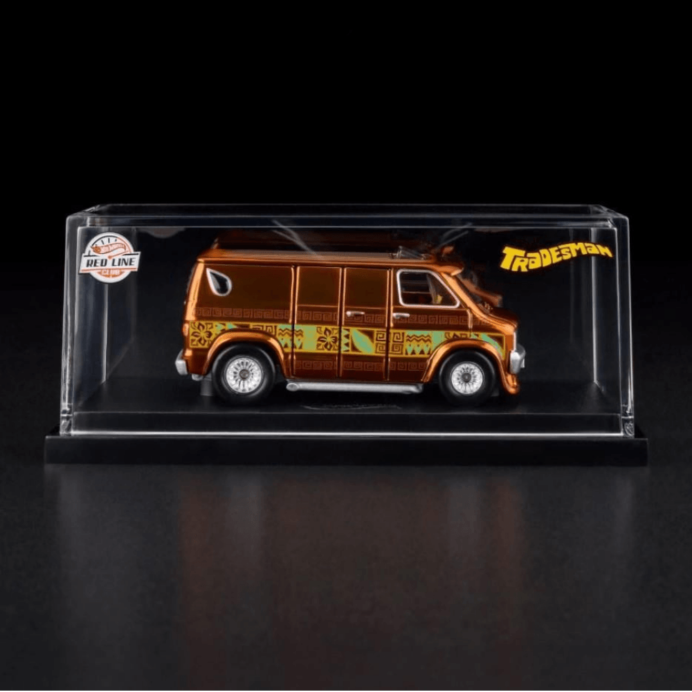 Hot Wheels Collectors RLC Exclusive Dodge Tradesman Van Brown 1970s
