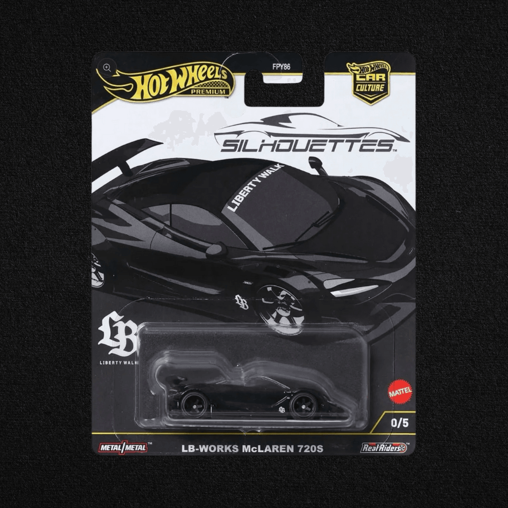 Hot Wheels Chase Silhouette Mclaren Lb