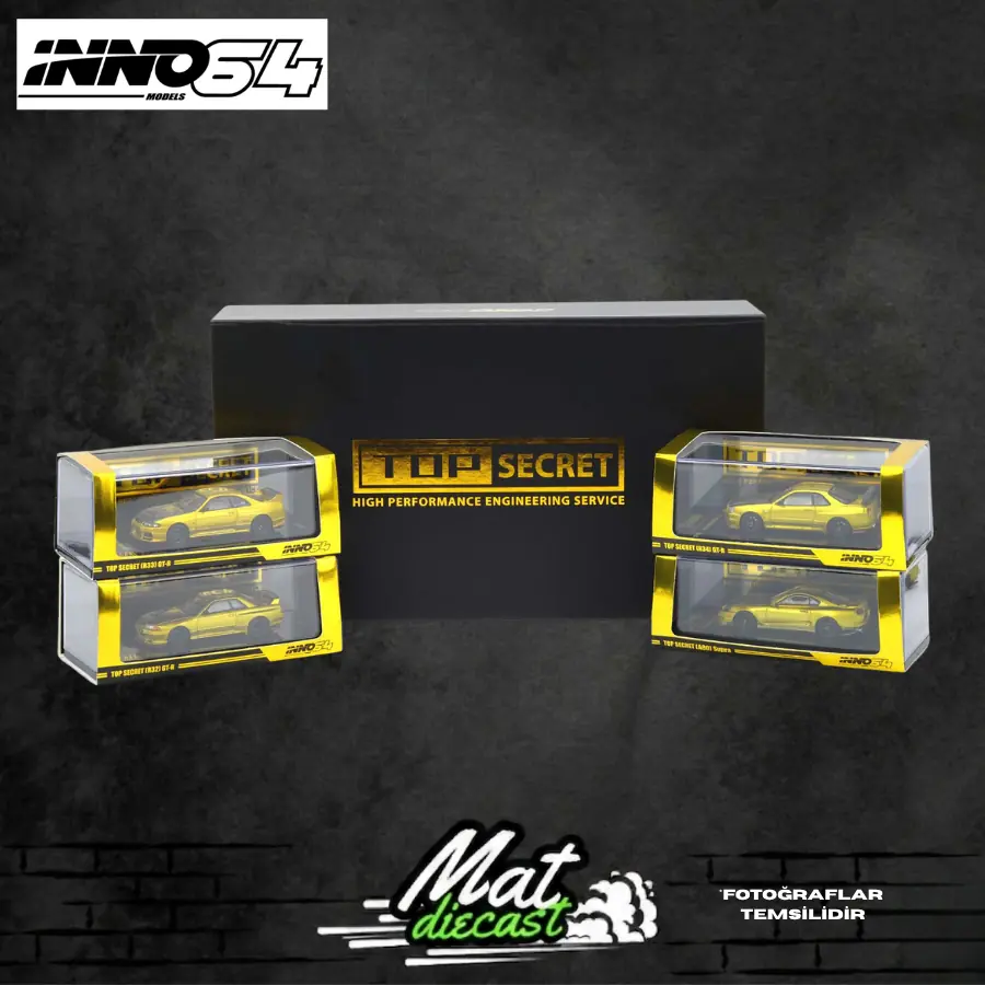 INNO64 TOP SECRET TOKYO AUTO SALON 2026 EVENT EDITION BOX SET
