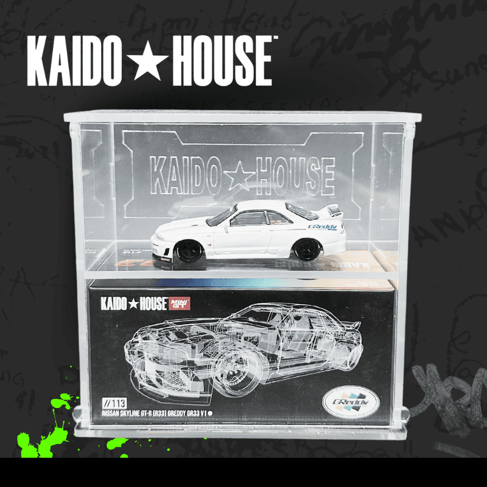 Pleksi Diecast Araba Sergileme Standı-Kaido House