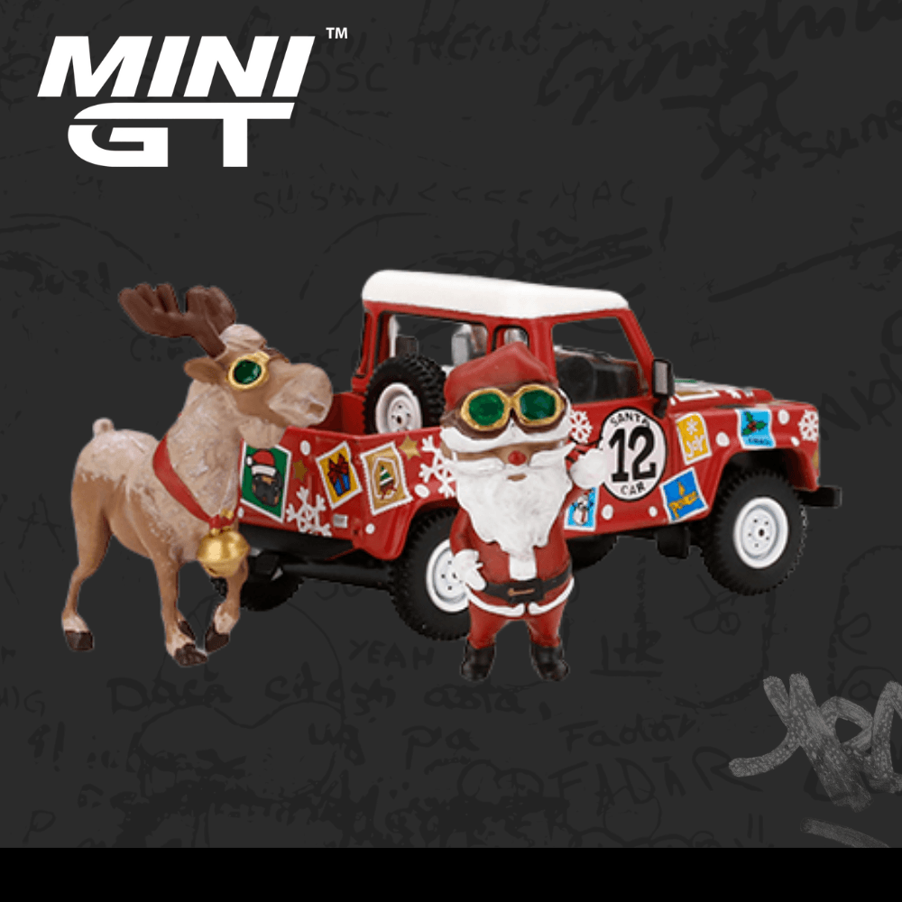 Mini GT 320 Land Rover Defender 90 Pickup 2021 Christmas Edition
