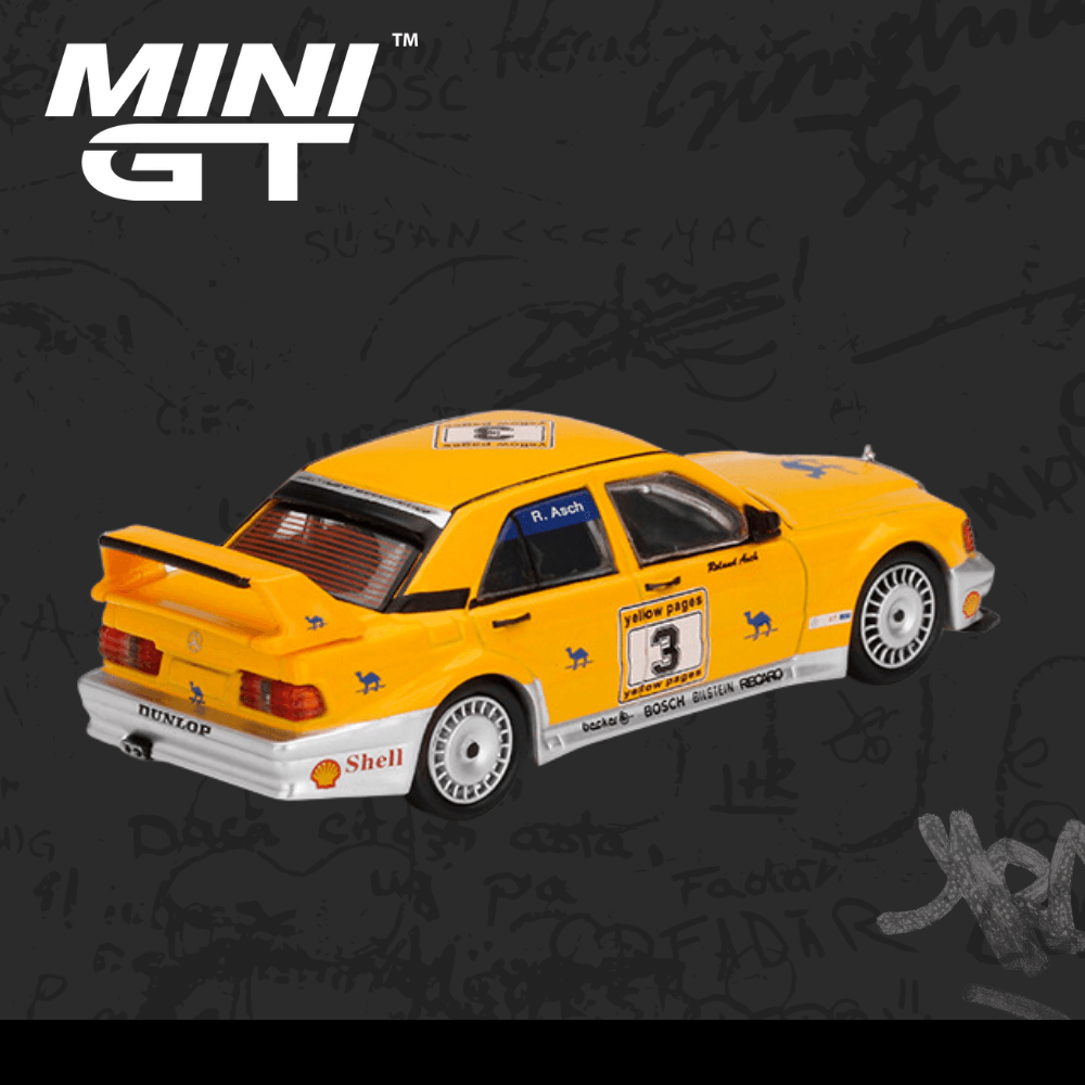 Mini Gt 187 Mercedes-Benz 190E 2.5-16 Evolution II #3 ( Açık Kutulu Hatasız )