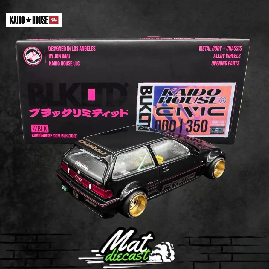 Kaido House BLKLTD 046/312 135 Honda Civic (EF) Black Limited