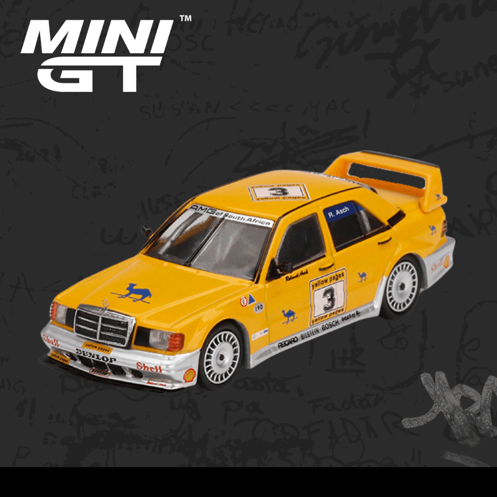 Mini Gt 187 Mercedes-Benz 190E 2.5-16 Evolution II #3 ( Açık Kutulu Hatasız )
