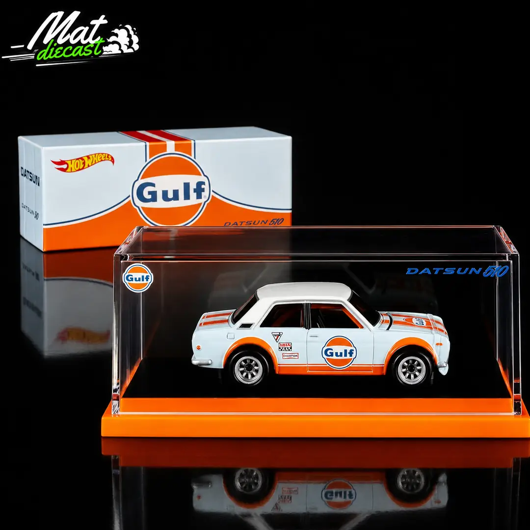 Hot Wheels RLC Collectors Exclusive Gulf Datsun 510 Limited Edition