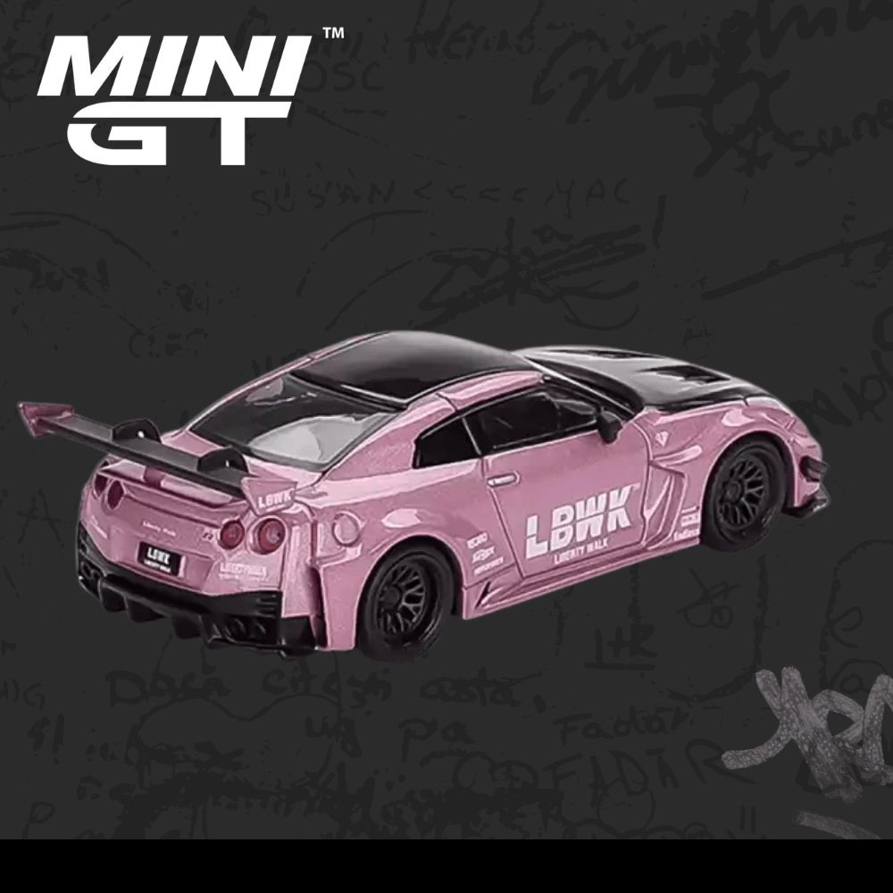 Mini GT 418 LB-Silhouette WORKS GT Nissan 35GT-RR Ver.2 Passion Pink 