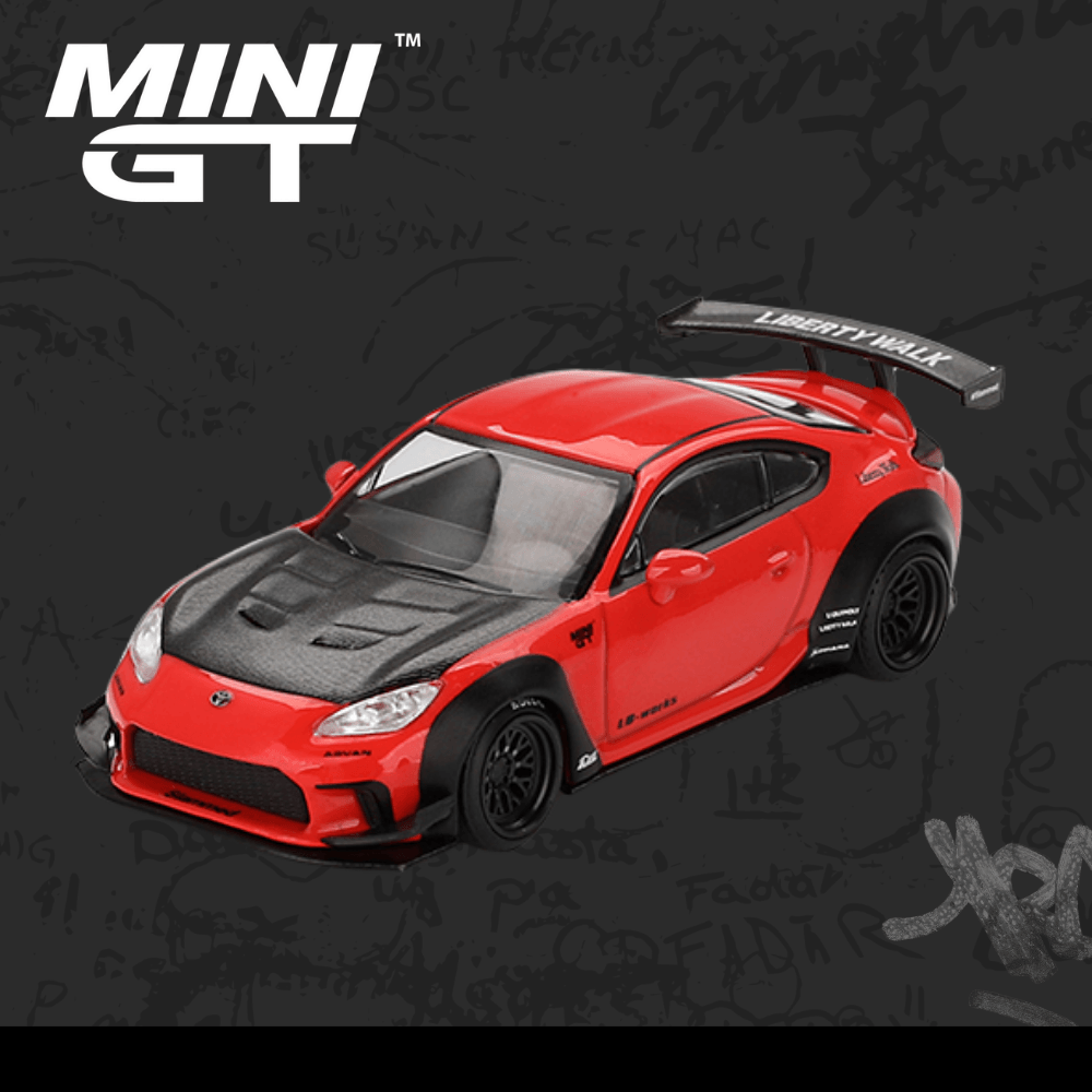 Mini GT 885 Toyota GR86 LB Nation Red