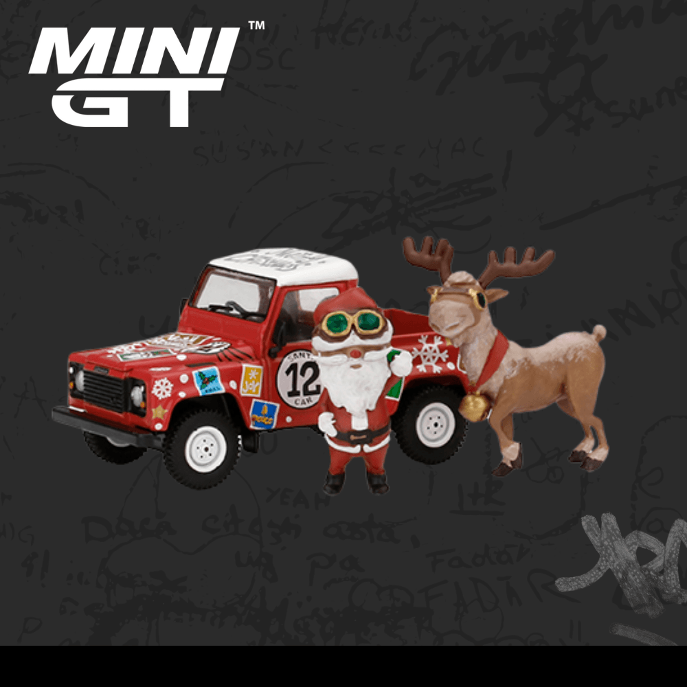 Mini GT 320 Land Rover Defender 90 Pickup 2021 Christmas Edition
