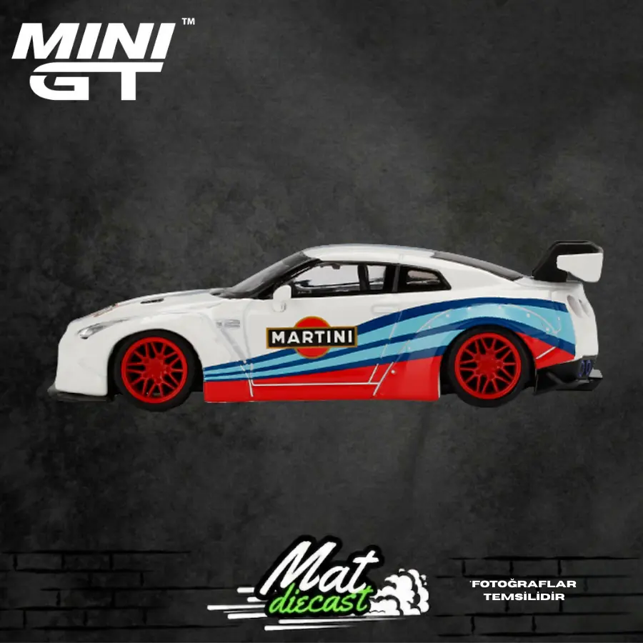 MINIGT 133 LB WORKS Nissan GT-R (R35) Martini Racing