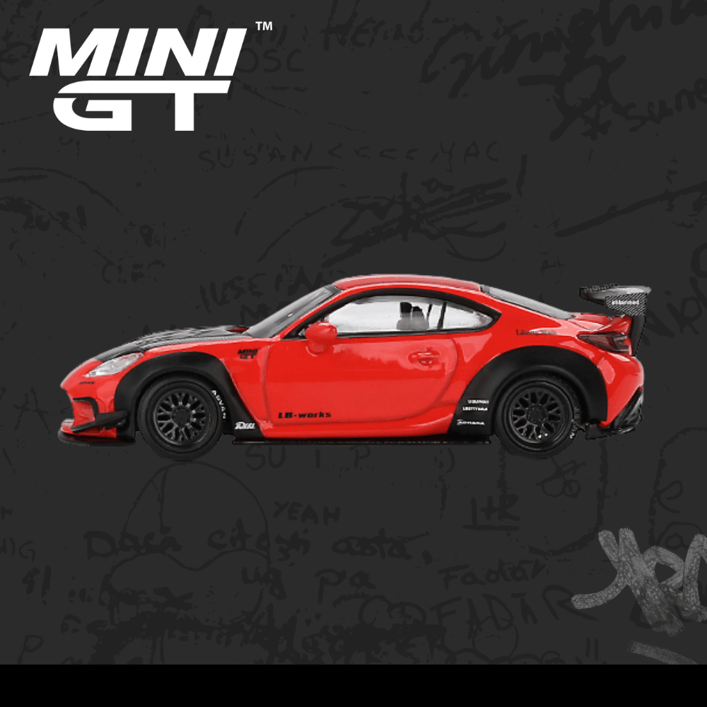 Mini GT 885 Toyota GR86 LB Nation Red