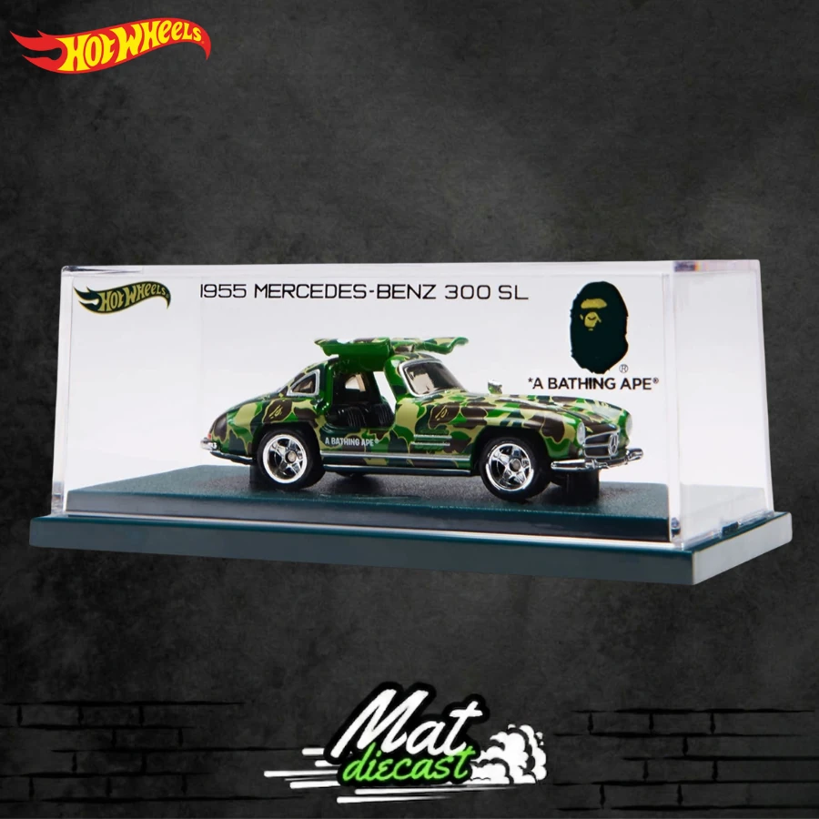 Hot Wheels x BAPE RLC 1955 Mercedes Benz 300SL King of The Camo