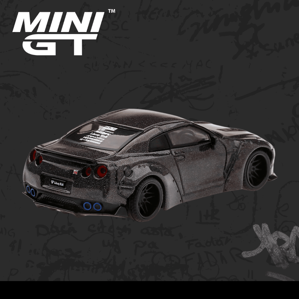 Mini GT 35 Nissan GT-R Magic Grey  China Exclusive