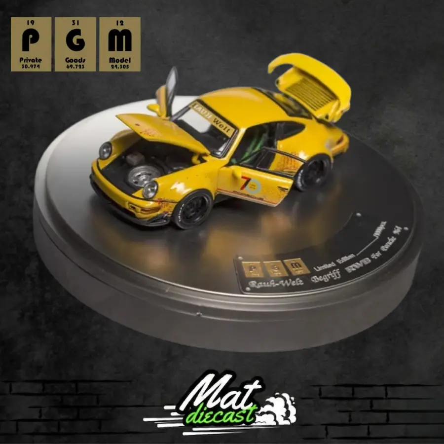 PGM 1/64 Porsche 911 RWB 964 70. Yıldönümü PGM
