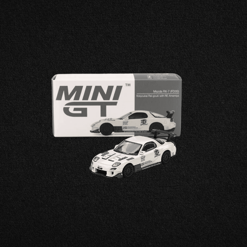 Mini GT 1/64 Mazda RX-7 (FD3S) Itosyoukai Rei-gouki with RE Amemiya 