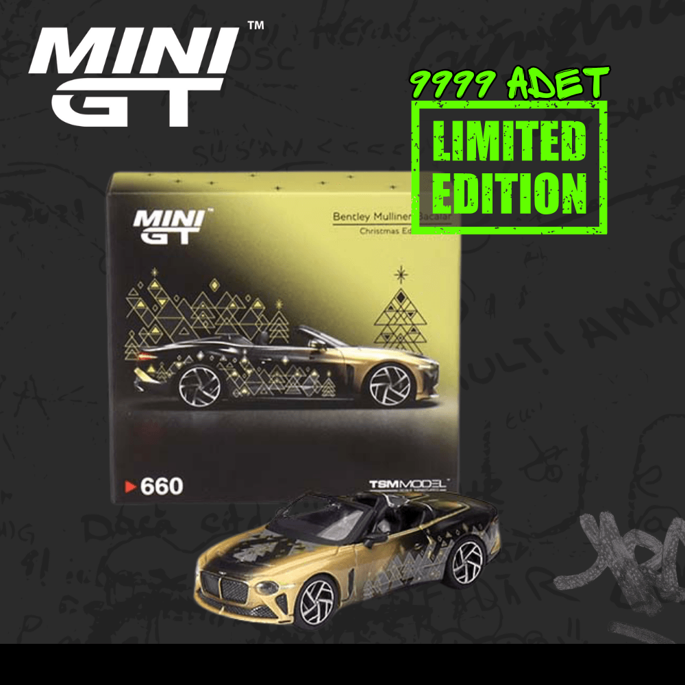 Mini Gt 660 Bentley Mulliner Bacalar Christmas Edition 2023