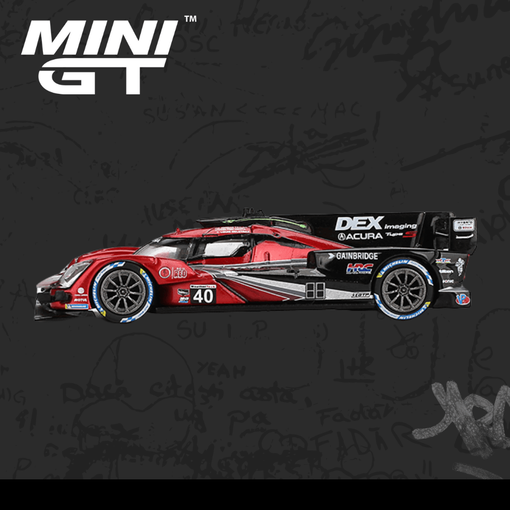 Mini GT 837 Acura ARX-06 GTP Wayne Taylor Racing with Andretti 2024 IMSA Sebring 12Hrs Winner 
